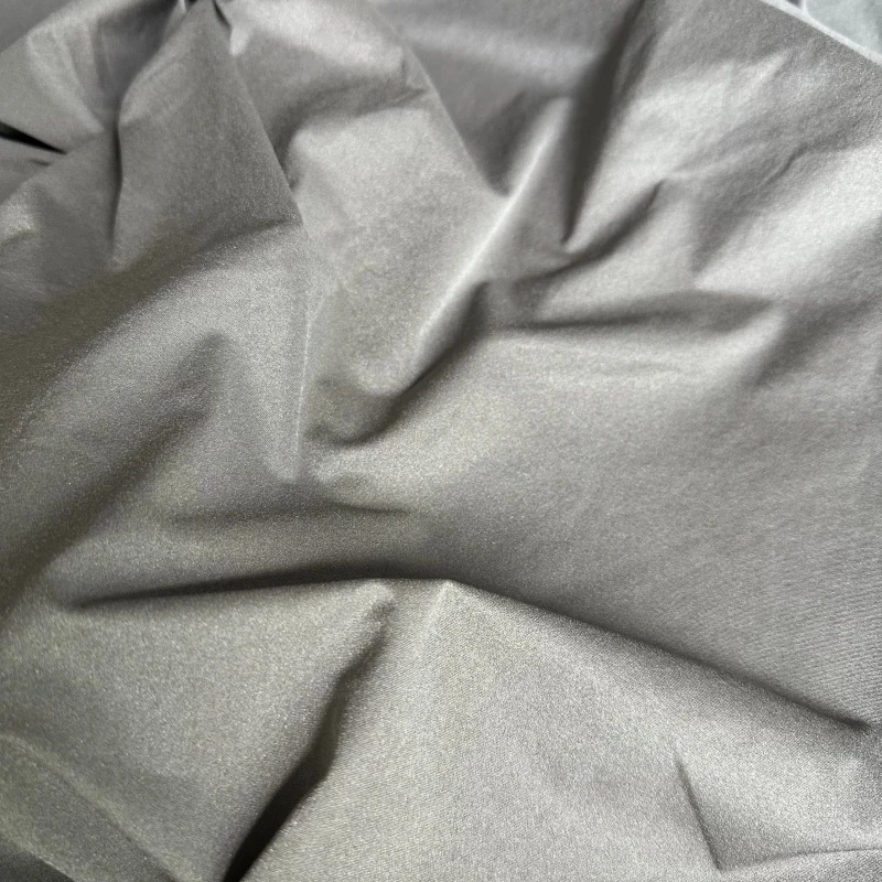 Pure Silver Fiber Four-way Stretch Fabric